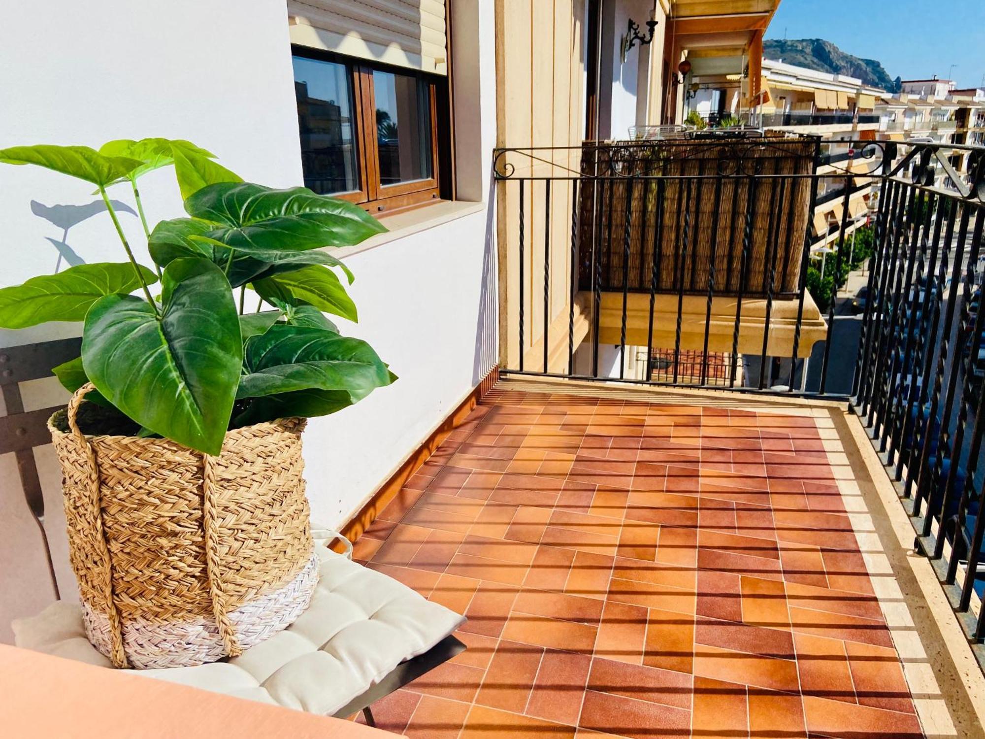 Javea Au Port Vue Mer Devant La Plage Grand Appartement Terrasse Clim Et Wifi Exterior foto